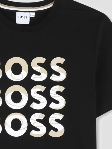 Дитяча Футболка BOSS Kids чорний