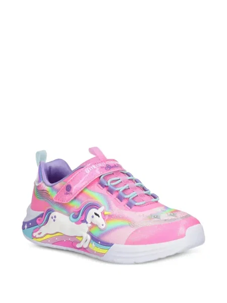Sneakersy dziecięce Skechers różowe