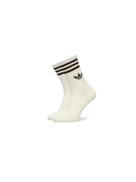 ADIDAS ORIGINALS Čarape Crew 3 Pairs tamno smeđa / vina bijela