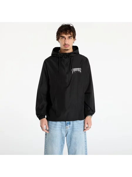 Jacket Thrasher One-liner Anorak Jacket Black M črna