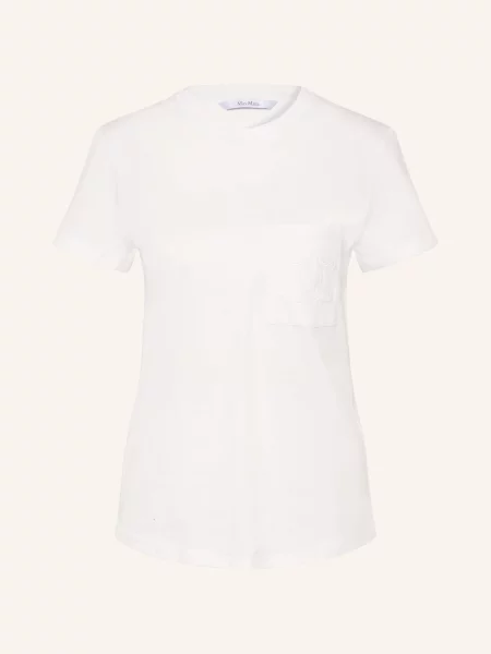 Max Mara Tričko Papaia bílá