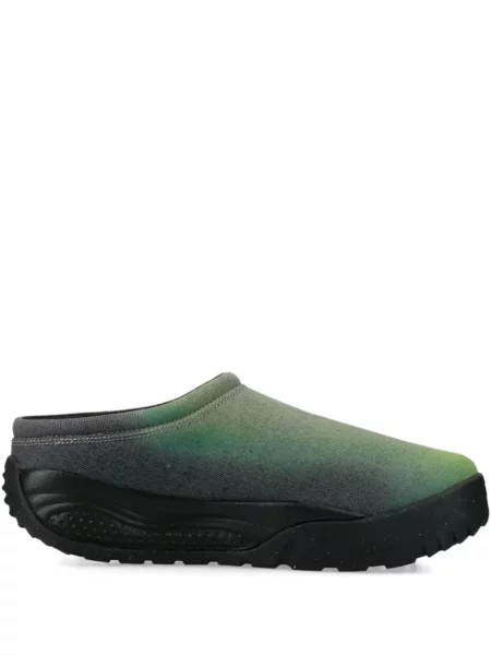 Papuci tip mules Nike slip-on din canvas negru
