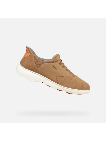 Sneakerși Geox alb