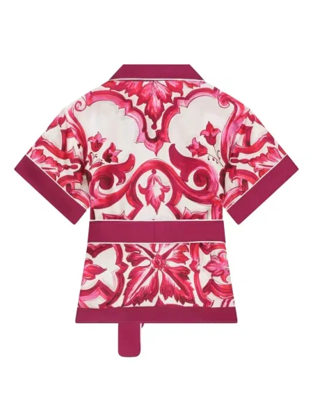 Dětska košile Dolce & Gabbana bílá