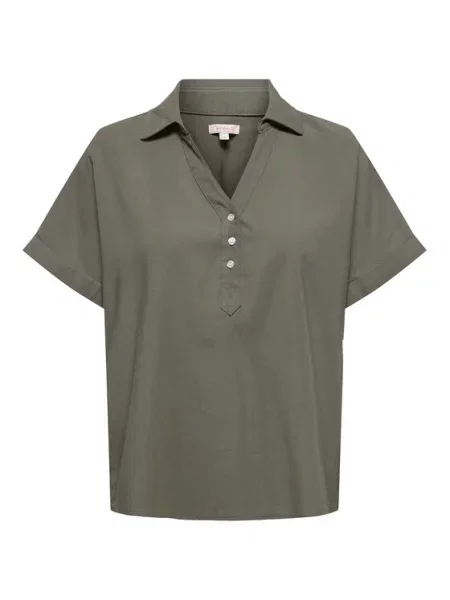 ONLY Tricou polo Aris verde