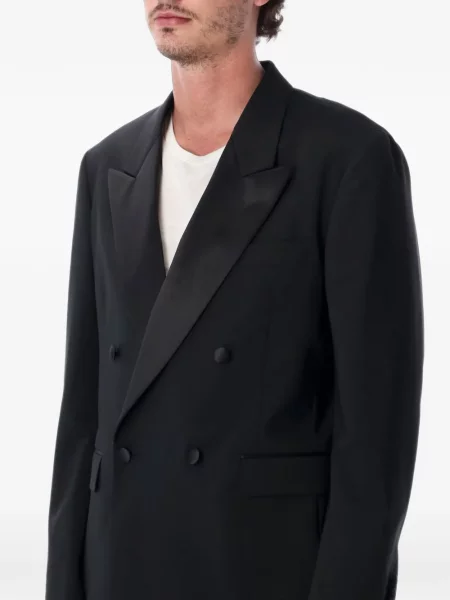 Costum Lardini cu două rânduri de nasturi negru
