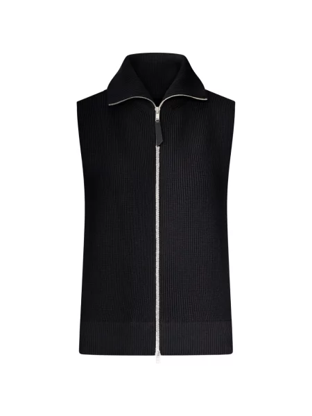 Vestă Maison Margiela tricotate negru