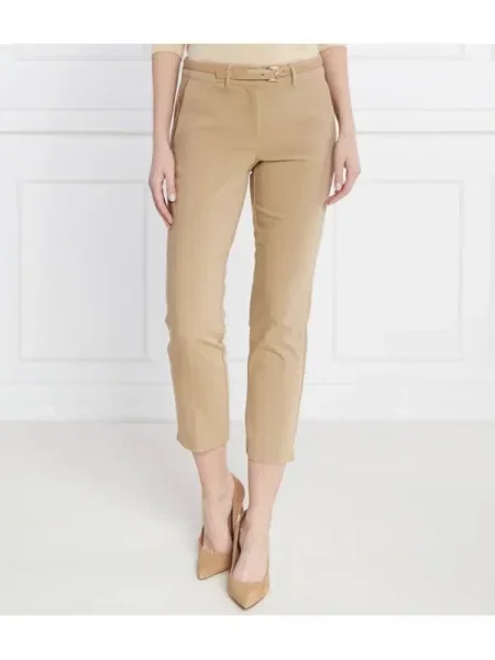 Marella Pantaloni țigarete MACARIO maro