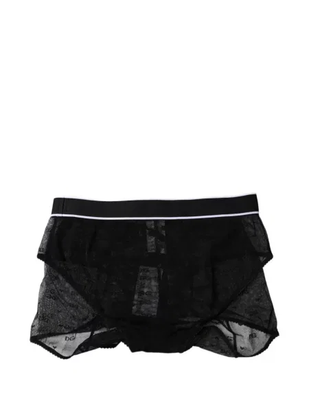 Chiloți briefs Dolce & Gabbana plasă negru