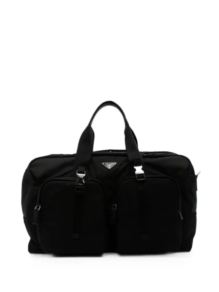 Geantă Prada cu autograf negru