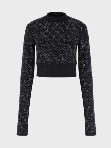 Топ Guess черный