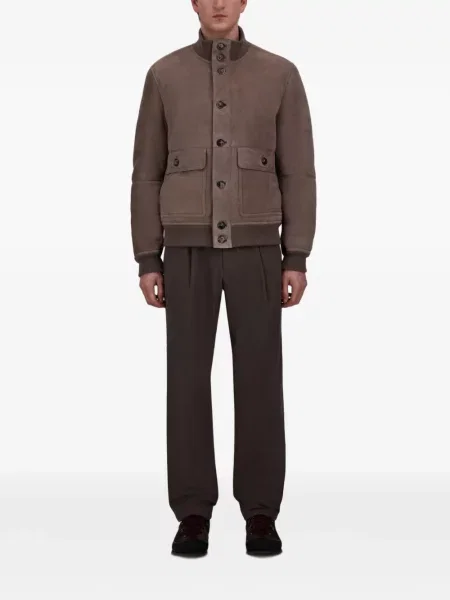 Geanta de piele Herno maro