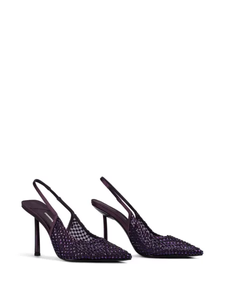 Pantofi cu toc Le Silla slingback violet