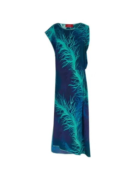 Rochie drapată F.r.s For Restless Sleepers drapat de costum albastru