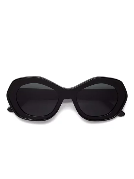 Ochelari de soare Marni Eyewear cu imprimeu geometric negru