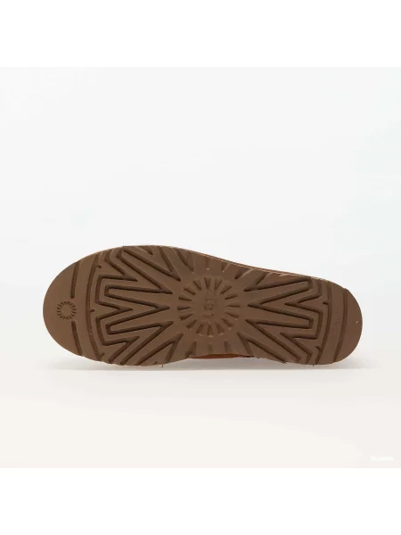 Ugg Botki Na Platformie Classic Mini Platform grau brązowe