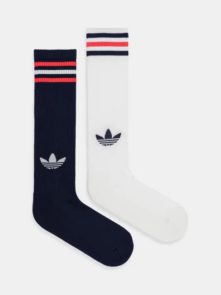 Чорапи adidas Originals 2 чифта бяло