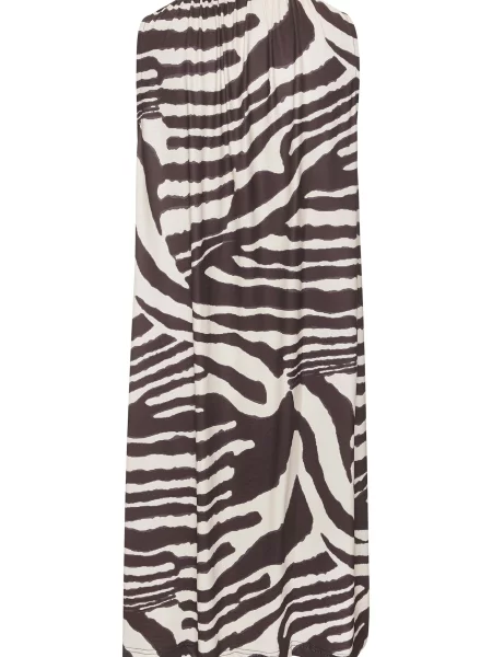LASCANA Rochie de vară crem / ciocolatiu