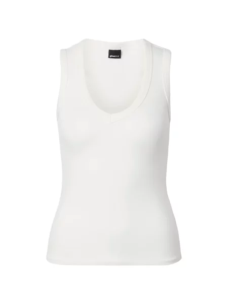 Gina Tricot Top murdar alb