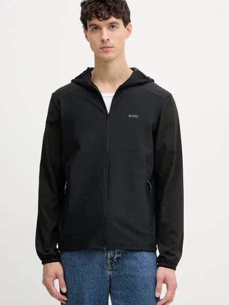 BOSS Green jachetă pentru bărbați LW_Cruiselite HY negru