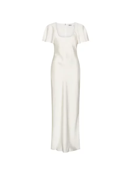 Lung rochie maxi Rotate Birger Christensen cu volane