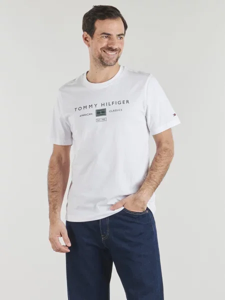 Póló Tommy Hilfiger fehér