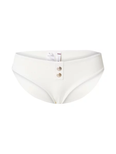 Tommy Hilfiger Bikini partea de jos Écru alb