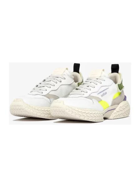 Sneakersy Ghoud skórzane białe