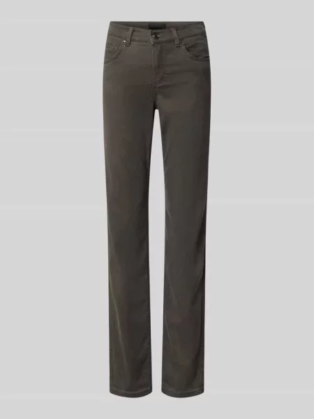 Jeansy o kroju regular fit z mieszanka lyocellu z wpuszczane model CICI' Angels