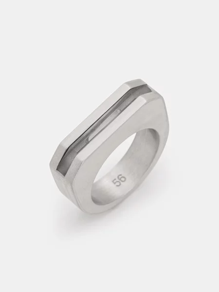 Rick Owens DRKSHDW Crystal Hollywood inel cu piatră naturală pentru femei