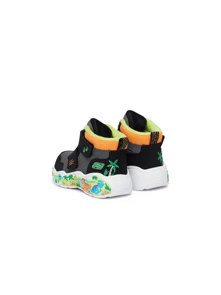 Gležnjarji Skechers Play Scene Frosty Pals Rjava črna