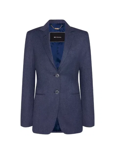 Sacou Kiton cu rever albastru