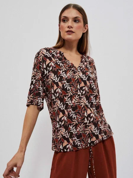 Koszula Marisse brązowa