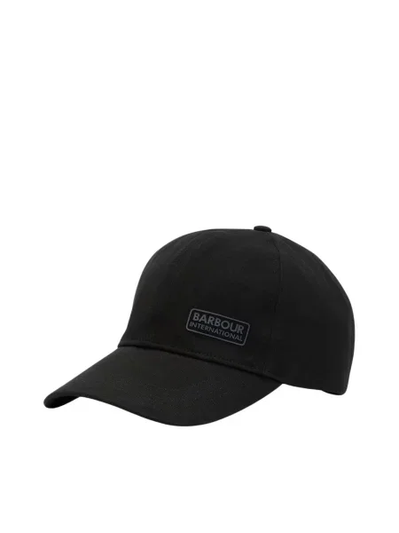 Barbour International Kšiltovka černá