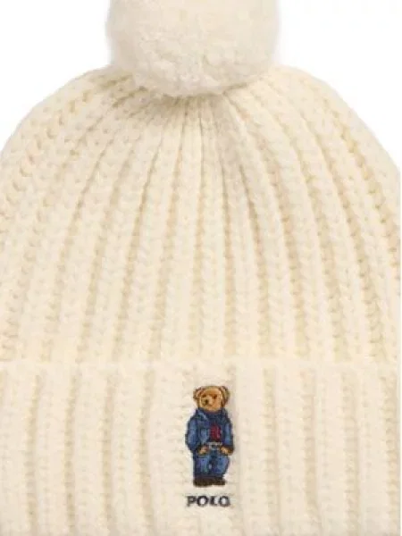 Polo Ralph Lauren Čepice Béžová bílý
