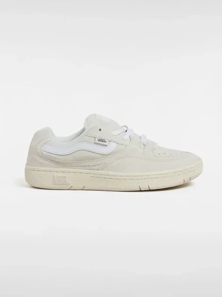Велурени маратонки Vans Speed WS бяло