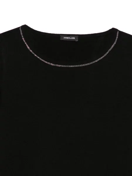 Pulover Anne Claire plic negru