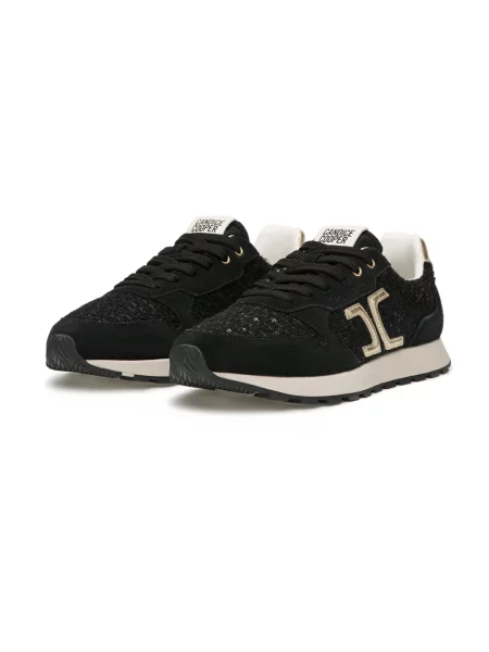 Sneakersy Candice Cooper skórzane czarne