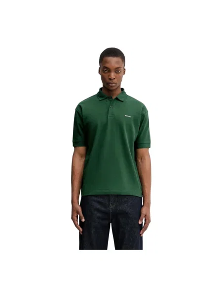 Koszulka polo Barbour zielona