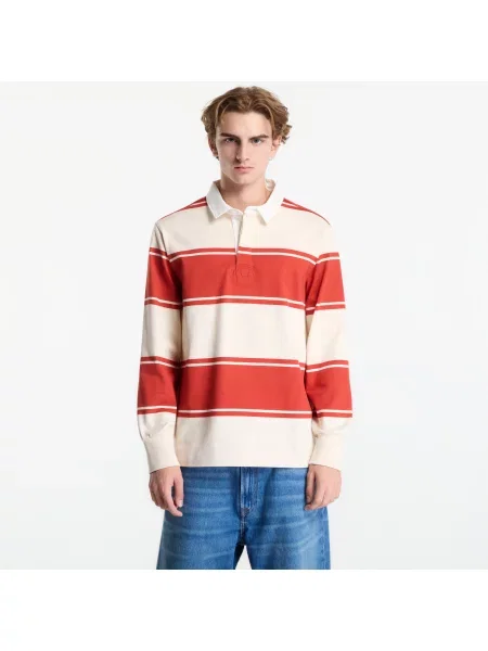 Tričko Gant Striped Rugger Soft Apricot M