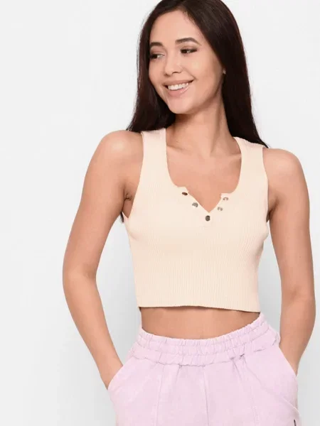 Топ CARICA бежевий