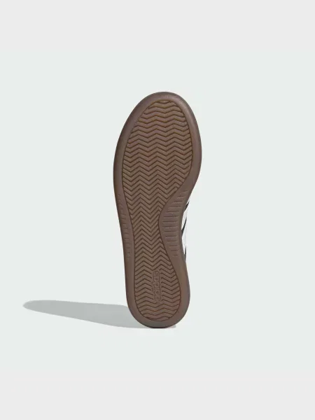 Кожаные кеды Adidas черные