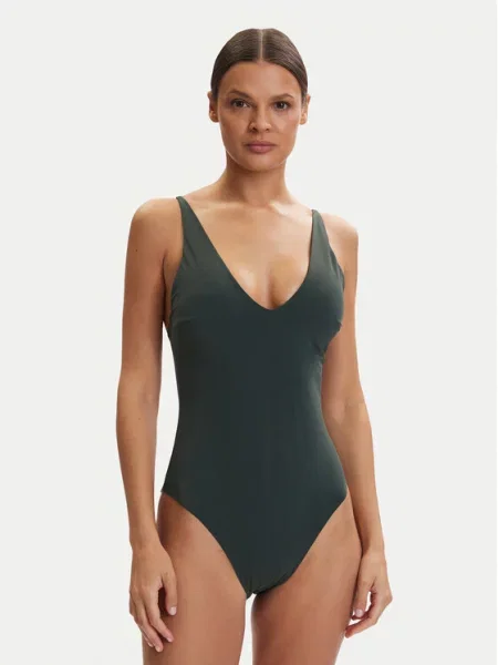 Calvin Klein Swimwear Бански костюм зелен
