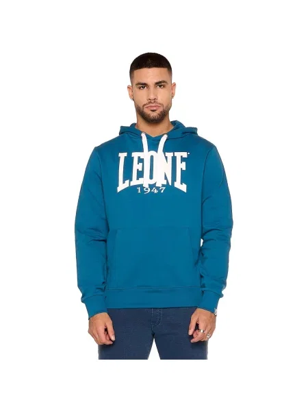 Hanorac din fleece Leone 1947 din fleece albastru