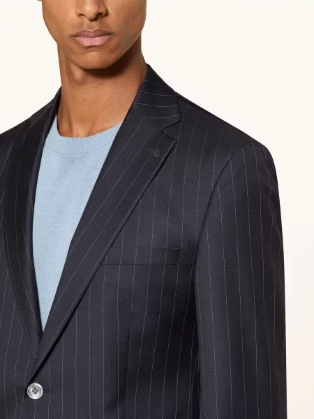 Roy Robson Oblekové Sako Střih Regular Fit dark blue modré
