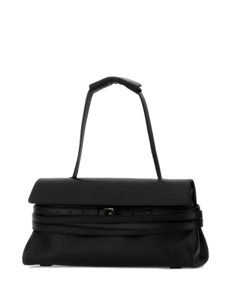 Geantă shopper Moschino din piele negru