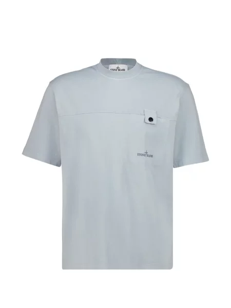 Tricou Stone Island cu imagine gri