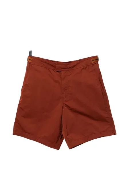 Slip de baie Zegna cu cataramă maro