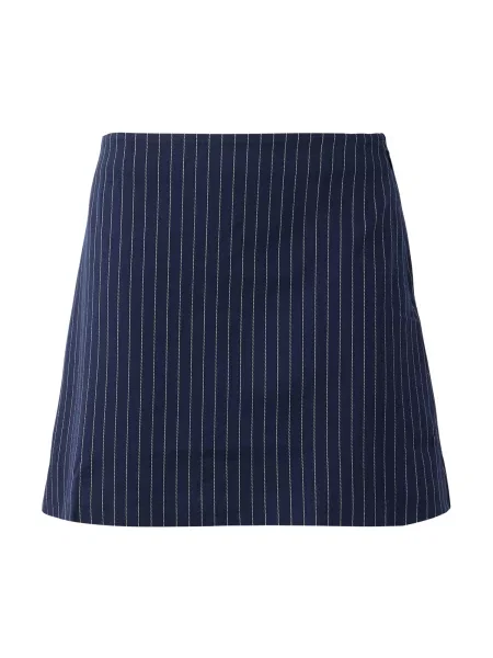 GAP Fustă bleumarin alb