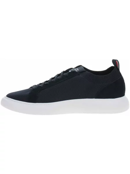 Tommy Hilfiger Sneakersy Light Cupsole Knit Seasonal Tmavomodrá modré